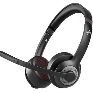 Wireless Headset with AI Noise Cancelling Microphone Bluetooth Headset